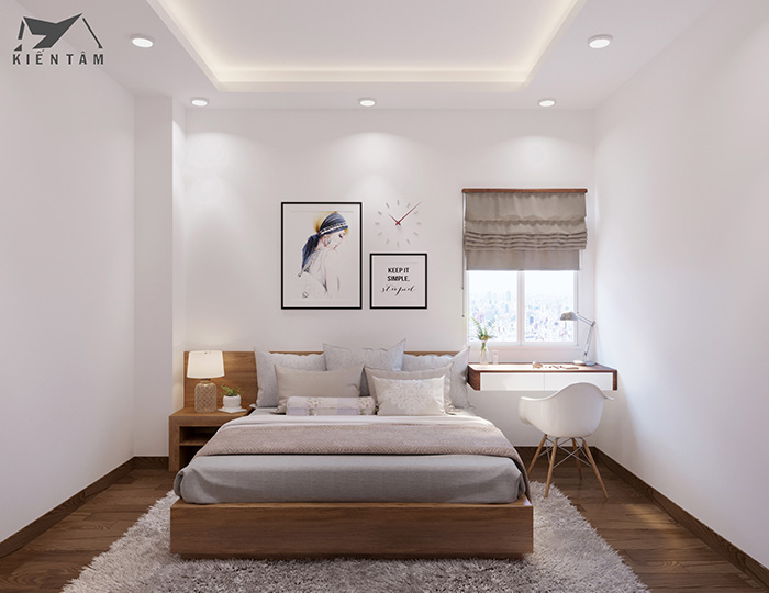 Thiết kế phòng ngủ hiện đại, đơn giản và sang trọng mới nhất năm 2020-KTPN02