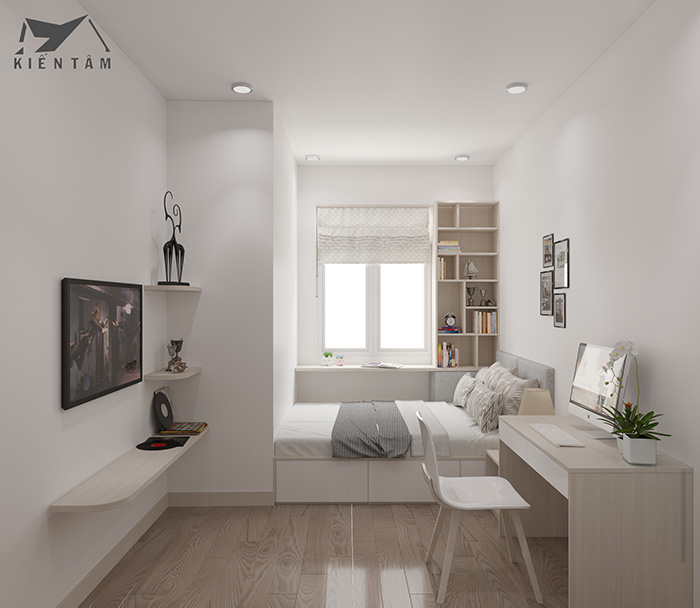 Thiết kế phòng ngủ hiện đại, đơn giản và sang trọng mới nhất năm 2020-KTPN06