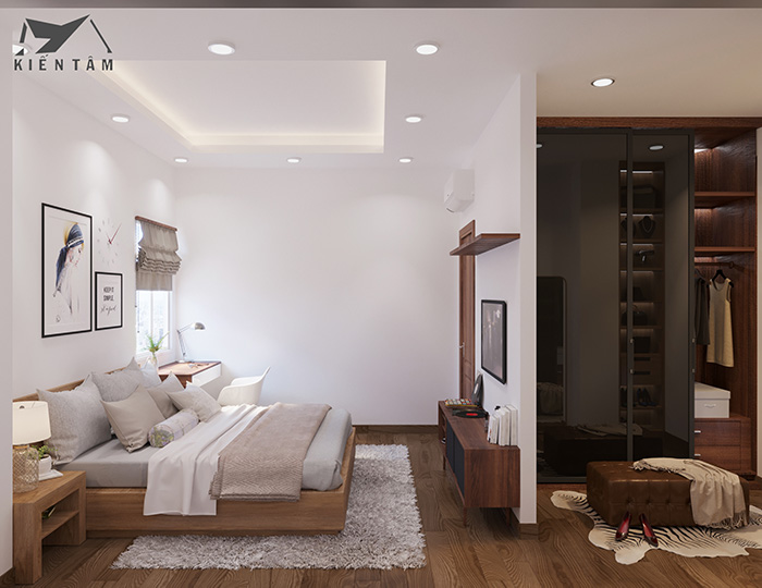 Thiết kế phòng ngủ hiện đại, đơn giản và sang trọng mới nhất năm 2020-KTPN10