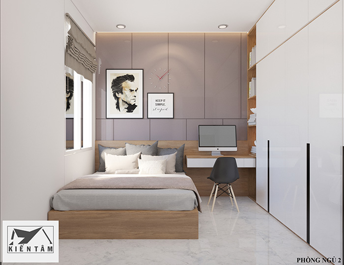 Thiết kế phòng ngủ hiện đại, đơn giản và sang trọng mới nhất năm 2020-KTPN12