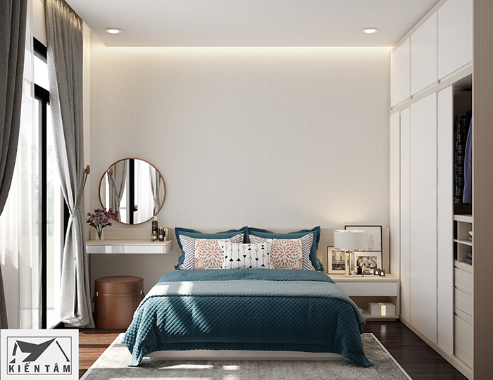 Thiết kế phòng ngủ hiện đại, đơn giản và sang trọng mới nhất năm 2020-KTPN16