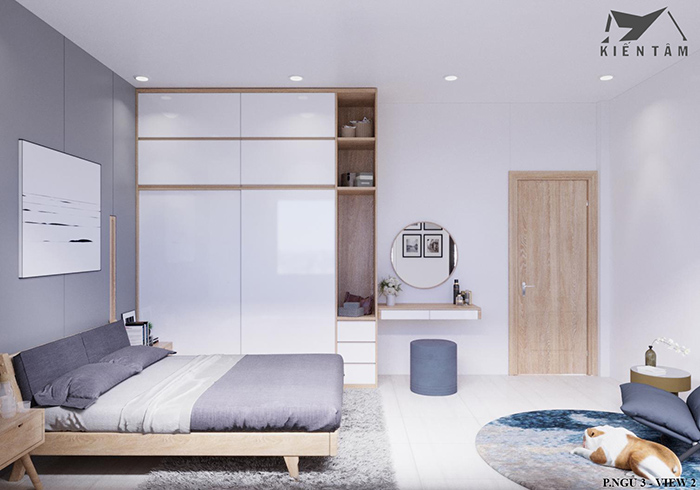 Thiết kế phòng ngủ hiện đại, đơn giản và sang trọng mới nhất năm 2020-KTPN23