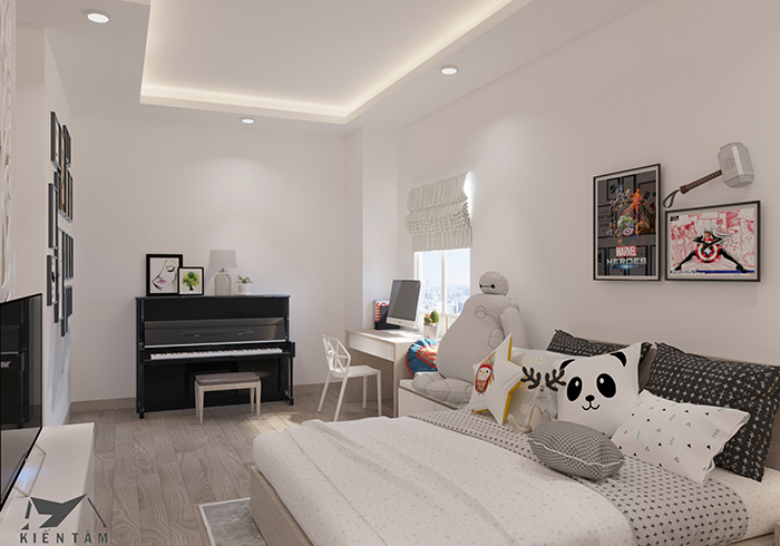 Thiết kế phòng ngủ hiện đại, đơn giản và sang trọng mới nhất năm 2020-KTPN28