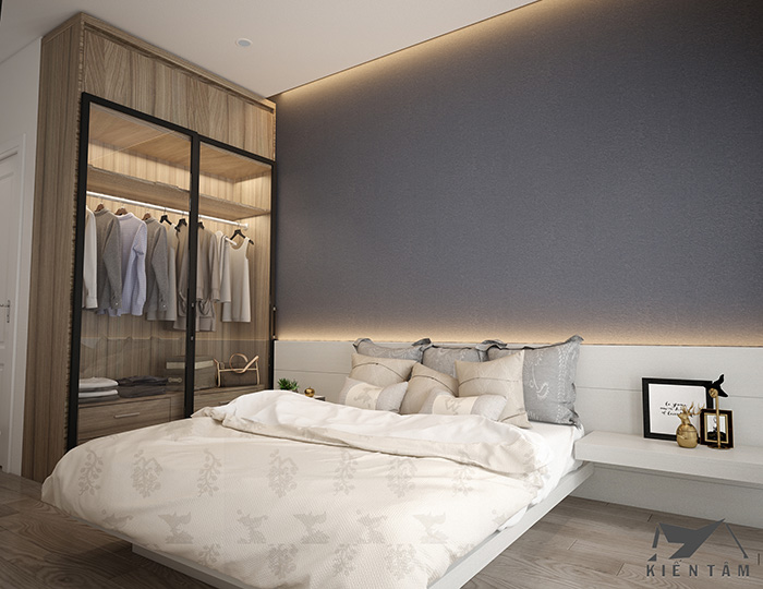 Thiết kế phòng ngủ hiện đại, đơn giản và sang trọng mới nhất năm 2020-KTPN33