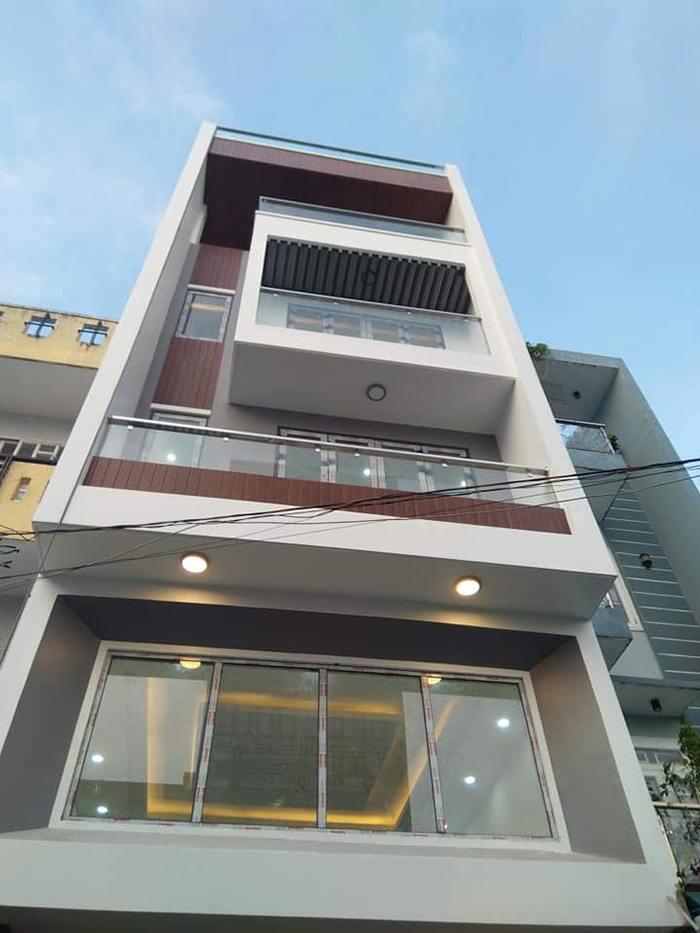 Xây dựng nhà phố 6 tầng có thang máy-NAH02